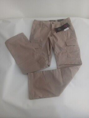 LAPG Womens Tactical Pants Stretch Ops Khaki Sz 6 Inseam 30
